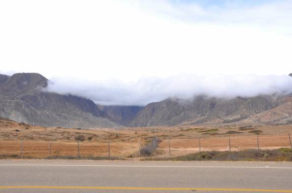 Frente fria chega à região de Tarija, vinda do sul, no dia da nossa viagem da Bolívia para a Argentina